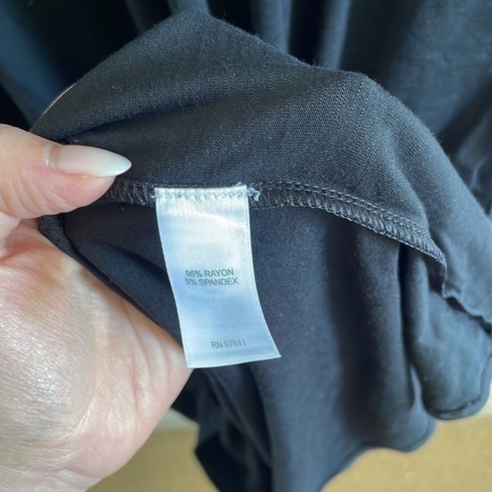 J Jill, black shirt overlay dress, medium - Picture 7 of 8